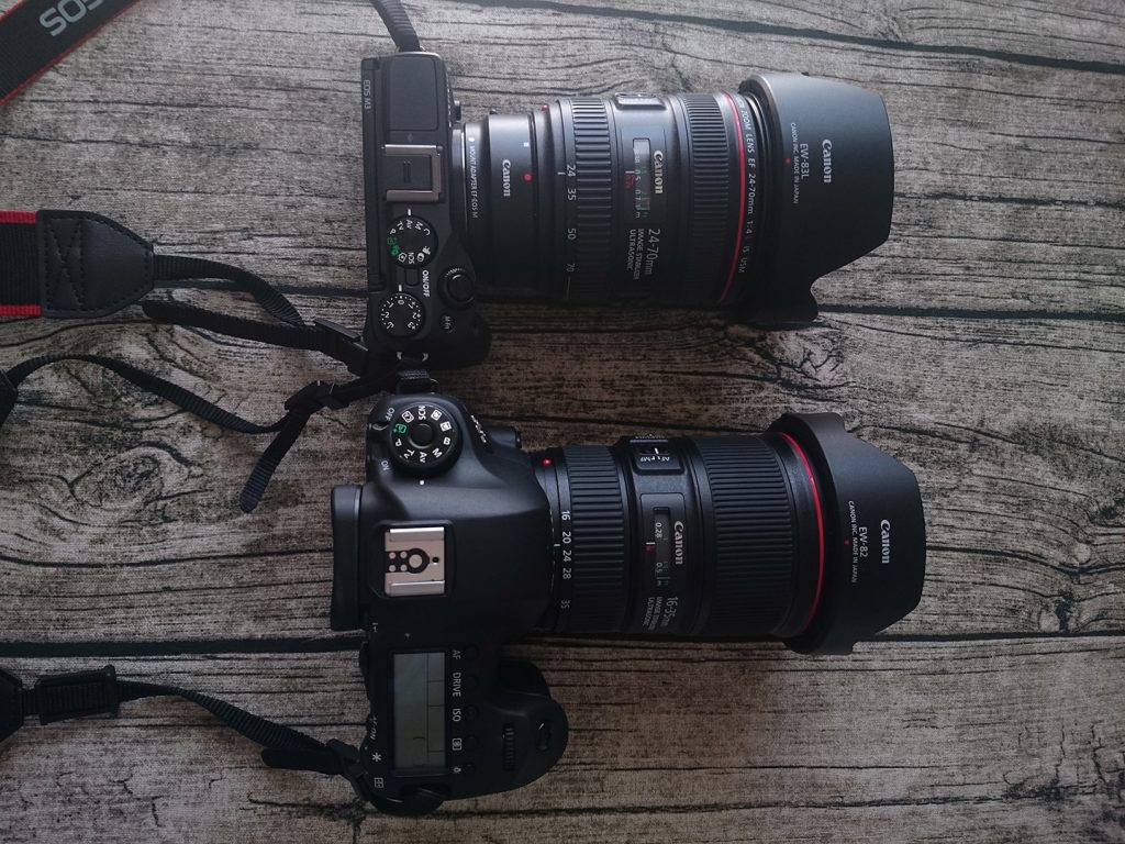 EOS M3とEOS 6D