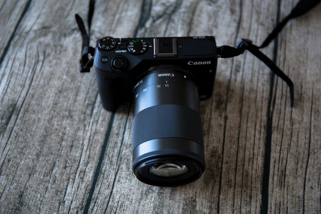 EOS M3にEF-M55-200mm F4.5-6.3 IS STMを装着